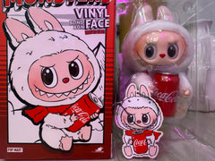 Have a seat BABA & コカ・コーラ HAPPY FACTOR POP MART Labubu Happy Factor (Coca Cola Series) white Have a