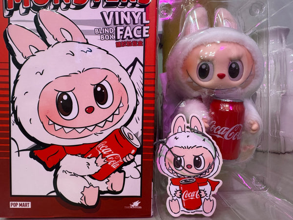 キーホルダー・キーリング Pop Mart Labubu Coca Cola Series Happy Factor Keyring Pop Mart Labubu Coca Cola Series Keyring Sealed Case (6
