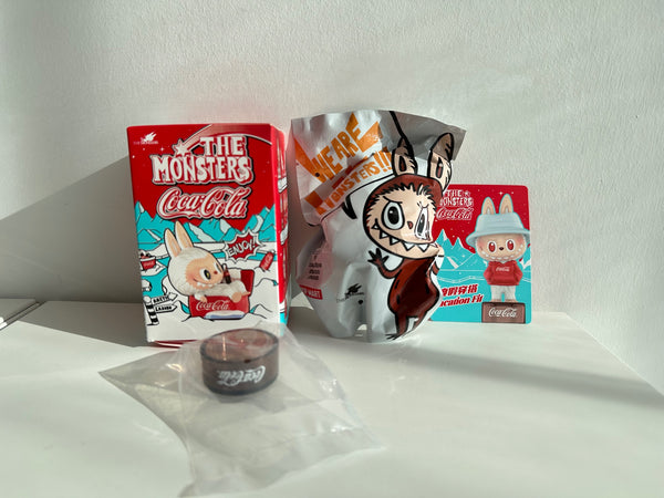 Vacation Fit - Labubu THE MONSTERS COCA-COLA Series Figures