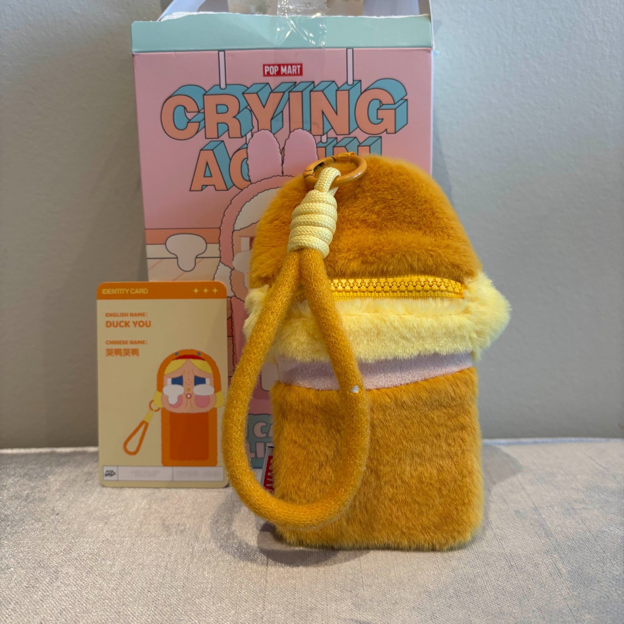popmart crybaby カードホルダー duck you Duck You - Crybaby Crying Again Series-Card Holder by POP