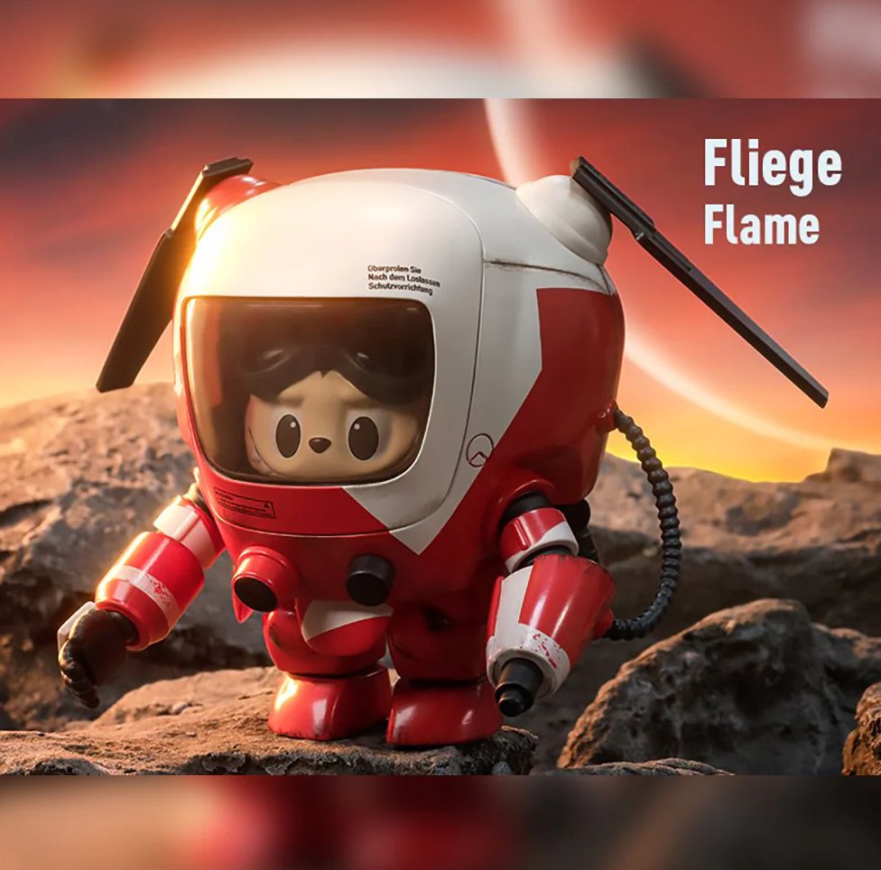 Fliege Flame - Labubu THE MONSTERS × Kow Yokoyama Ma.k. Series by POP MART - 2