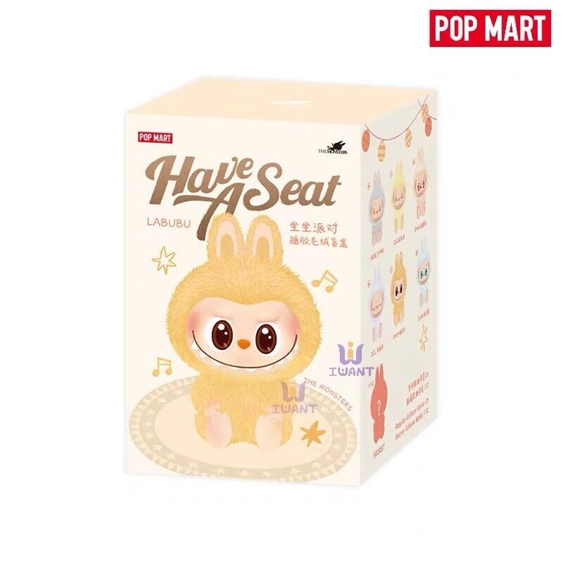 The Monsters Labubu Have A Seat Vinyl Face Blind Box by Pop