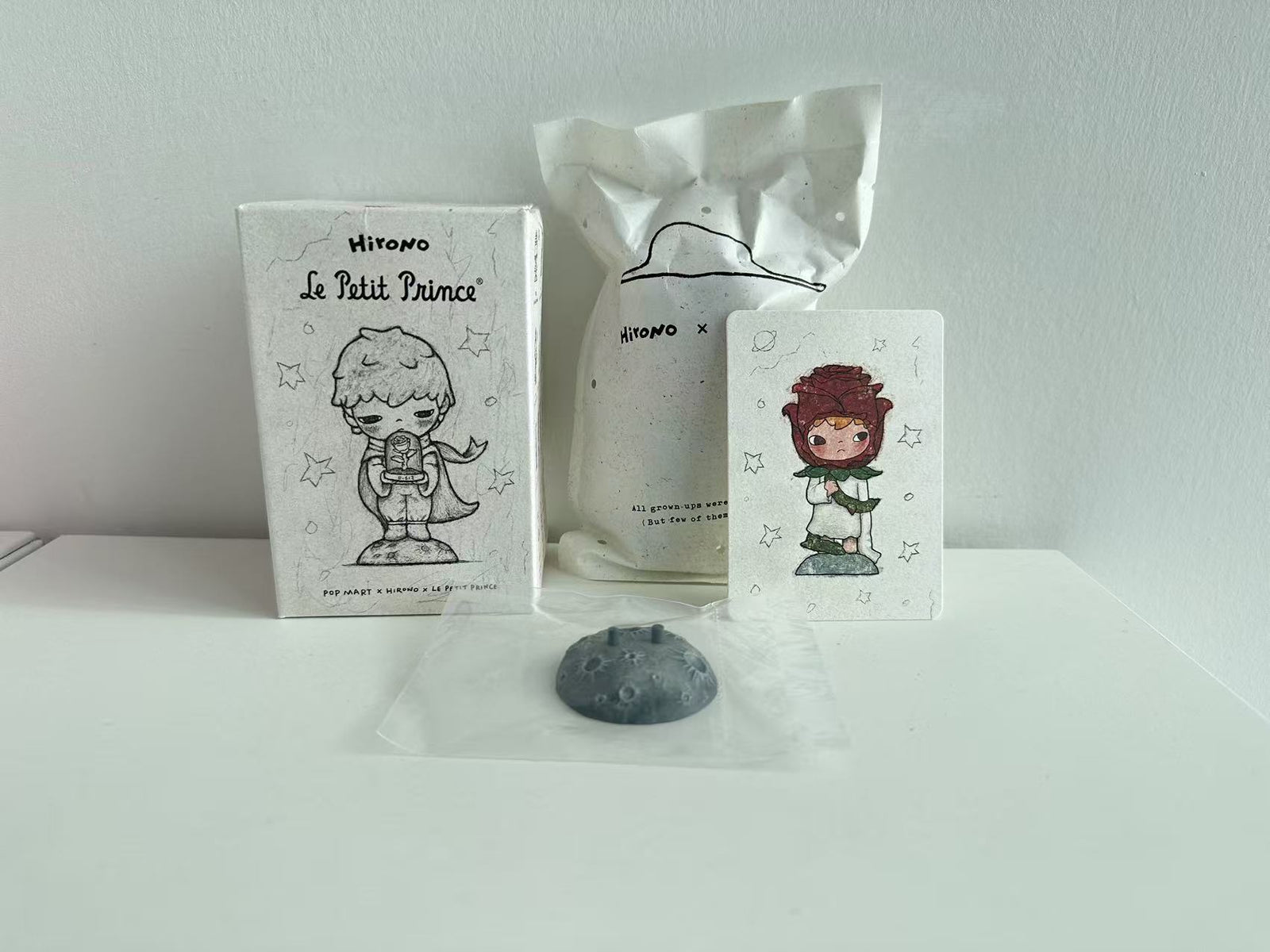 The rose - Hirono x Le Petit Prince series by POP MART