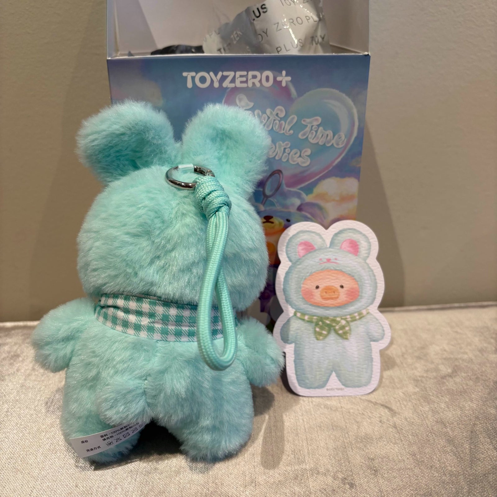 Fortune Bunny (teal) - Lulu the Piggy Joyful Time by TOYZERO+ - 1
