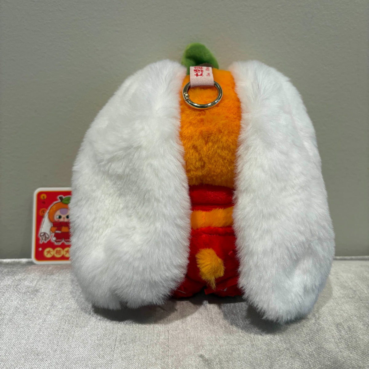 Orange Bunny (360 moving eyes) - Happy New Year Plush Dolls by Baby Three - 2