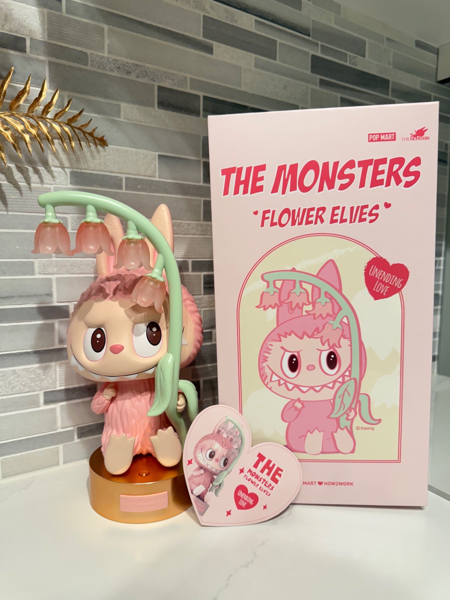Unending Love - The Monsters LABUBU Flower Elves Lamp - POP