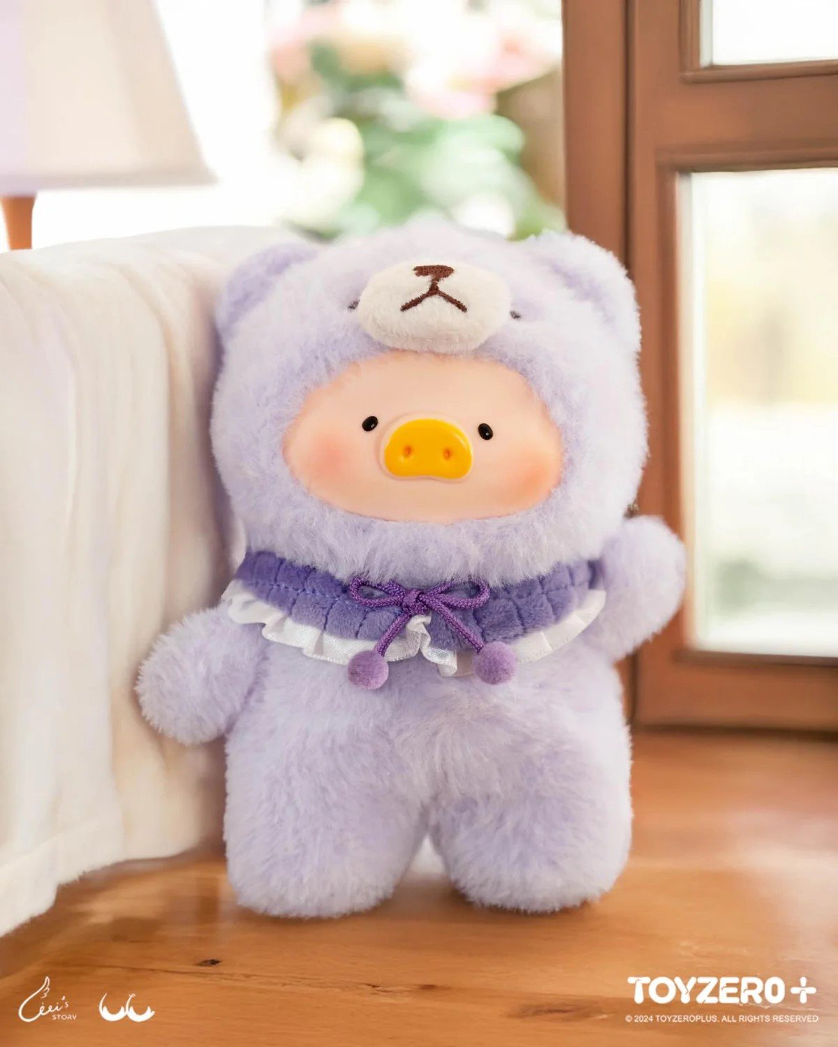Romantic Teddy - LuLu the Piggy – Joyful Time Series PVC Plush Keychain  - 2