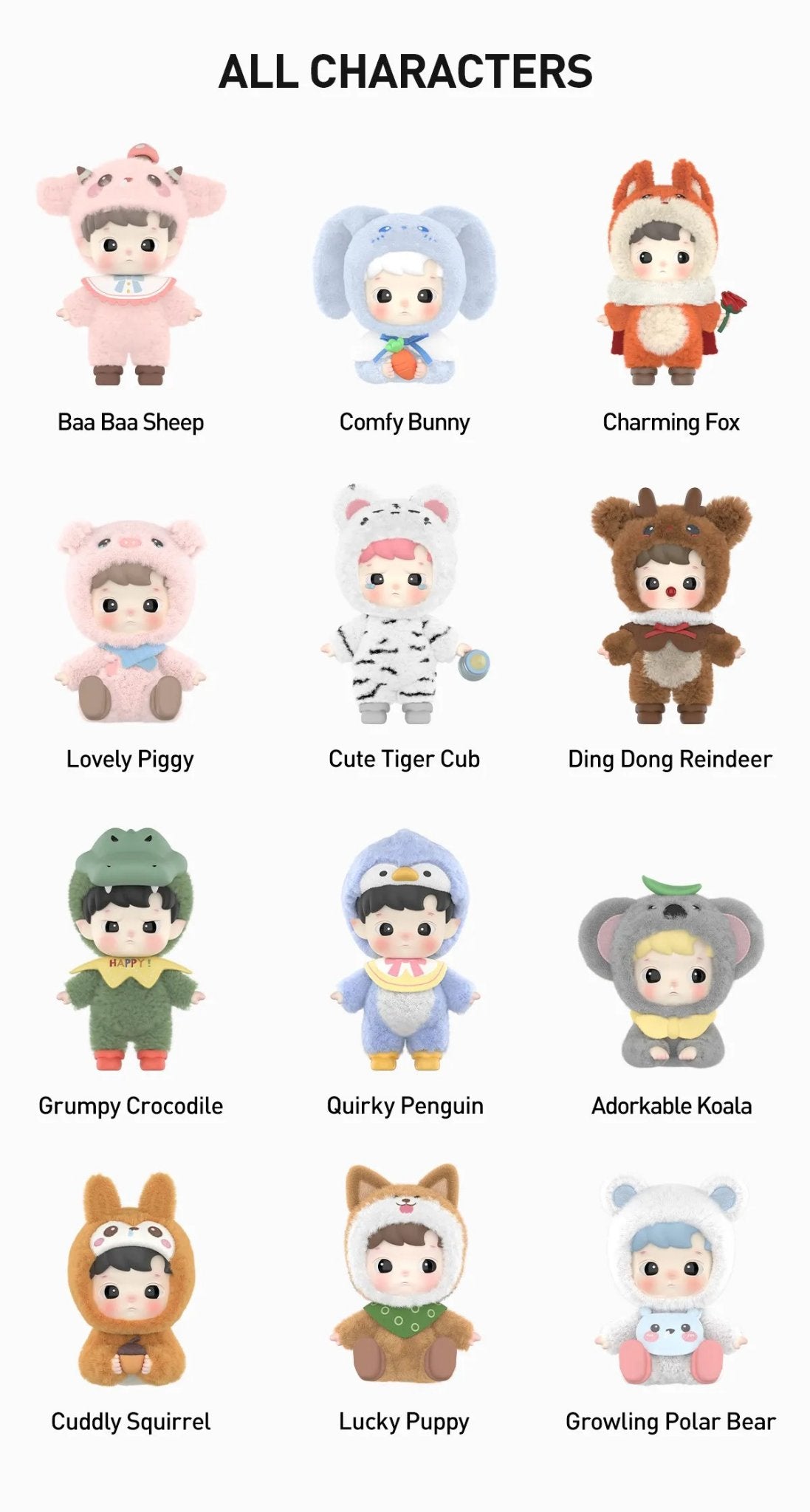Charming Fox - HACIPUPU Snuggle With You Series Figures by POP MART