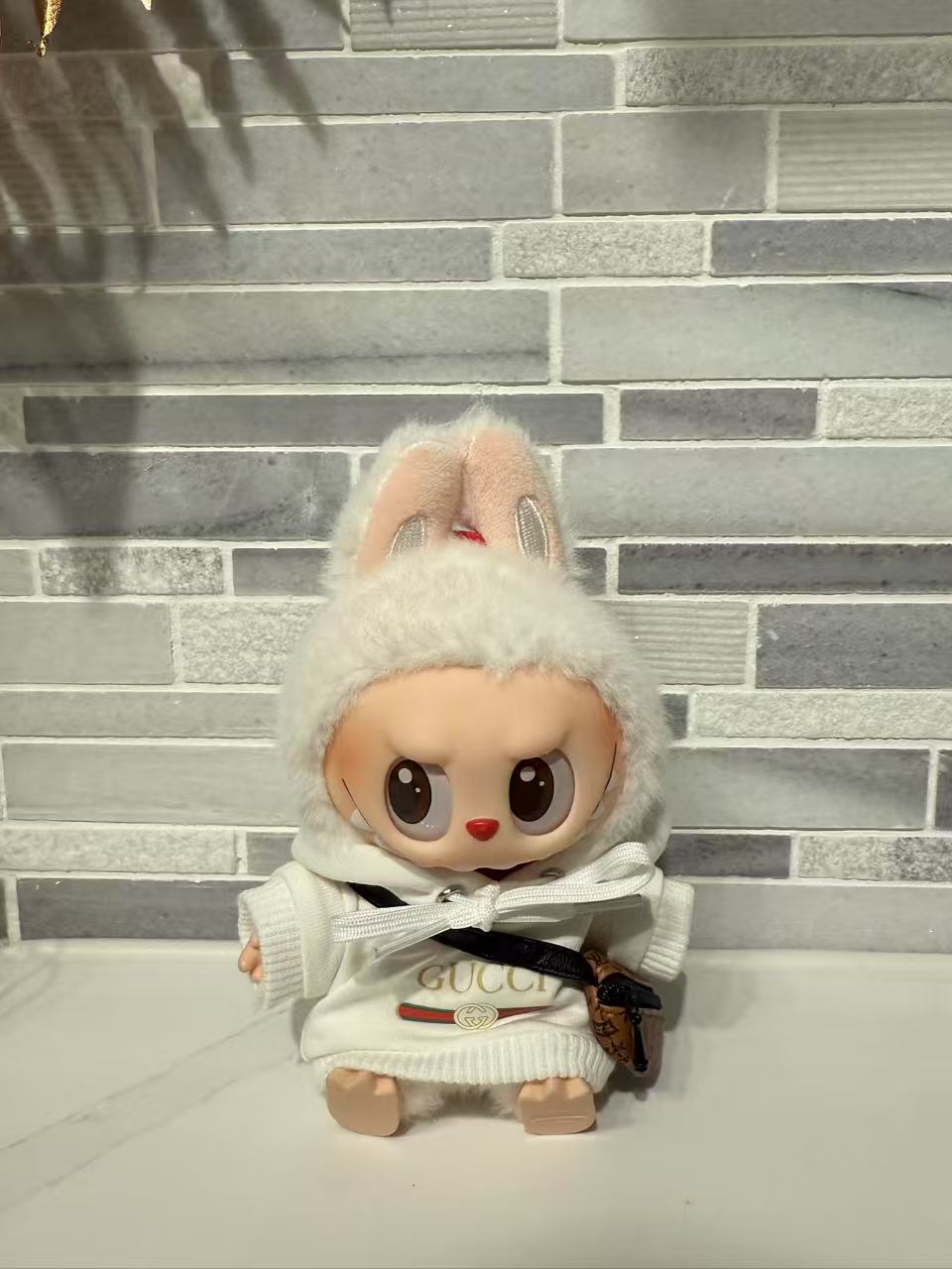GC Hoodie + LV Bag  - Labubu Clothes for Have A Seat - 1