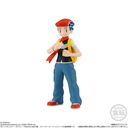 Pokemon Scale World KOUKI / LUCAS DP VER. Sinnoh Region Trainer Figure by Bandai - 2