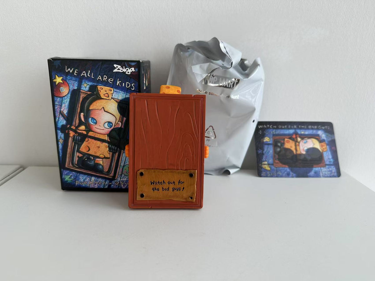 Watch out for the bad guys - Zsiga We All Are Kids Series Figures by POP MART - 2