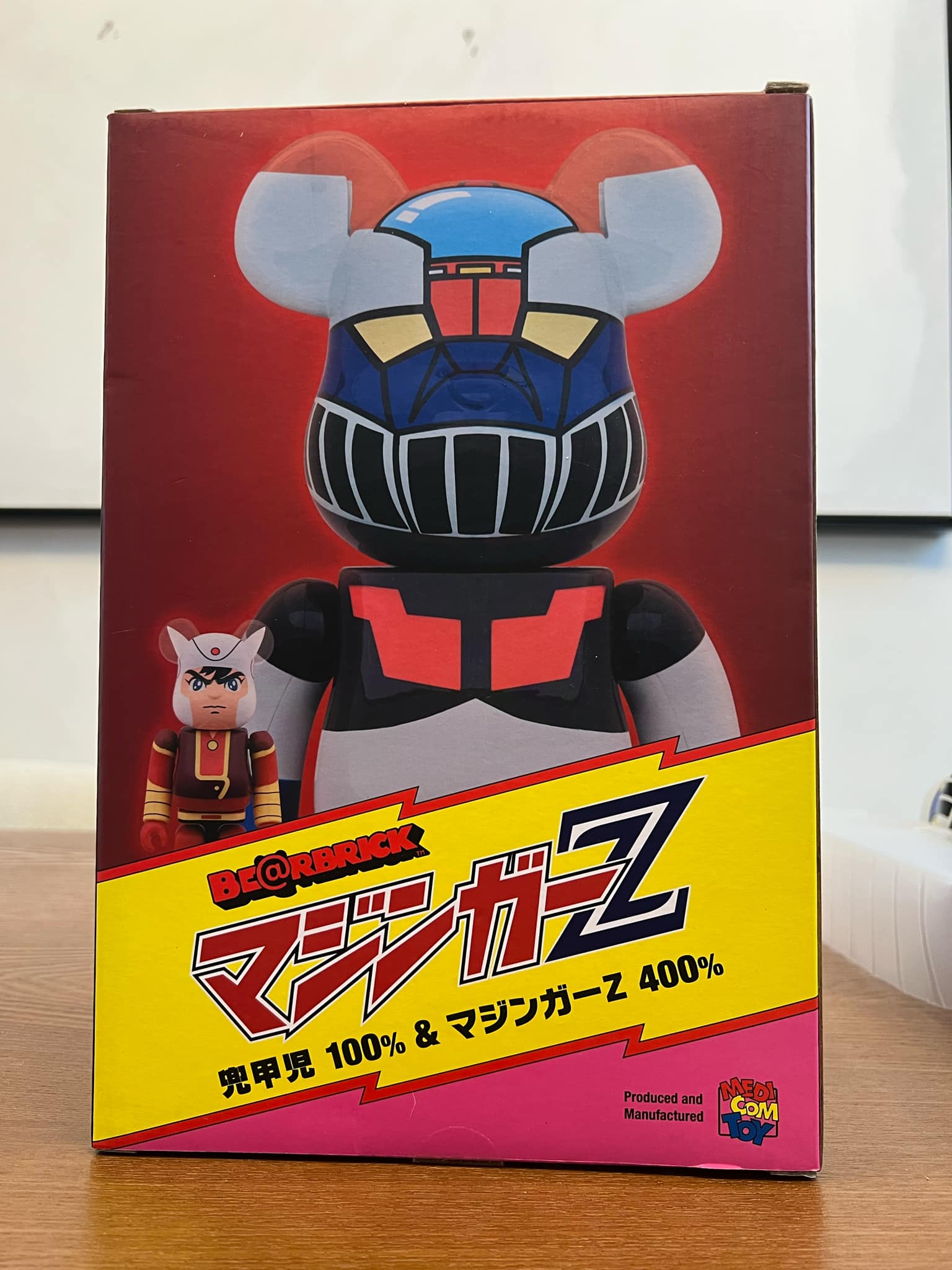 Mazinger Z Bearbrick and Koji Kabuto 100% 400% Set - Mindzai
