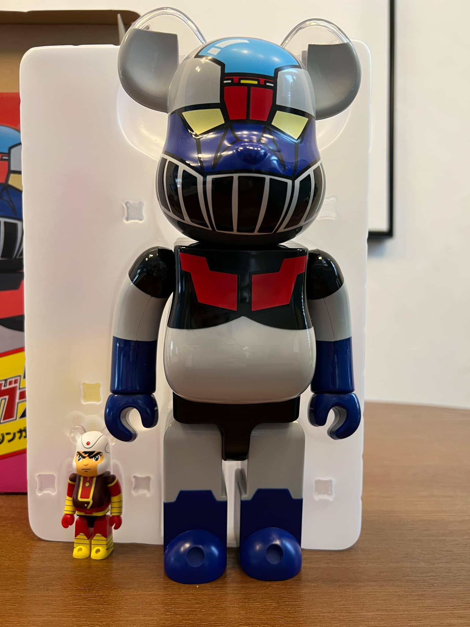 BE@RBRICK マジンガーZ メッキVer. 100％ &amp; 400％ Amazon.co.jp: BE@RBRICK マジンガーZ メッキVer. 100％ & 400