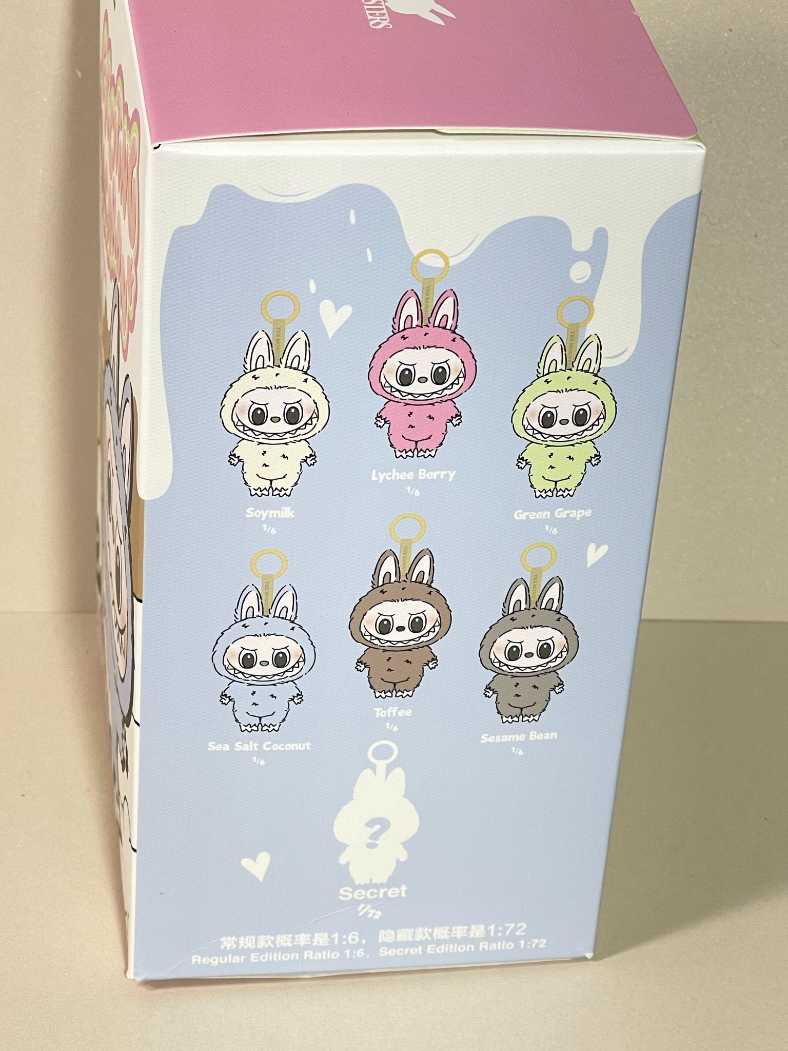 Labubu Exciting Macaron Single Plush Pendant BLIND BOX by