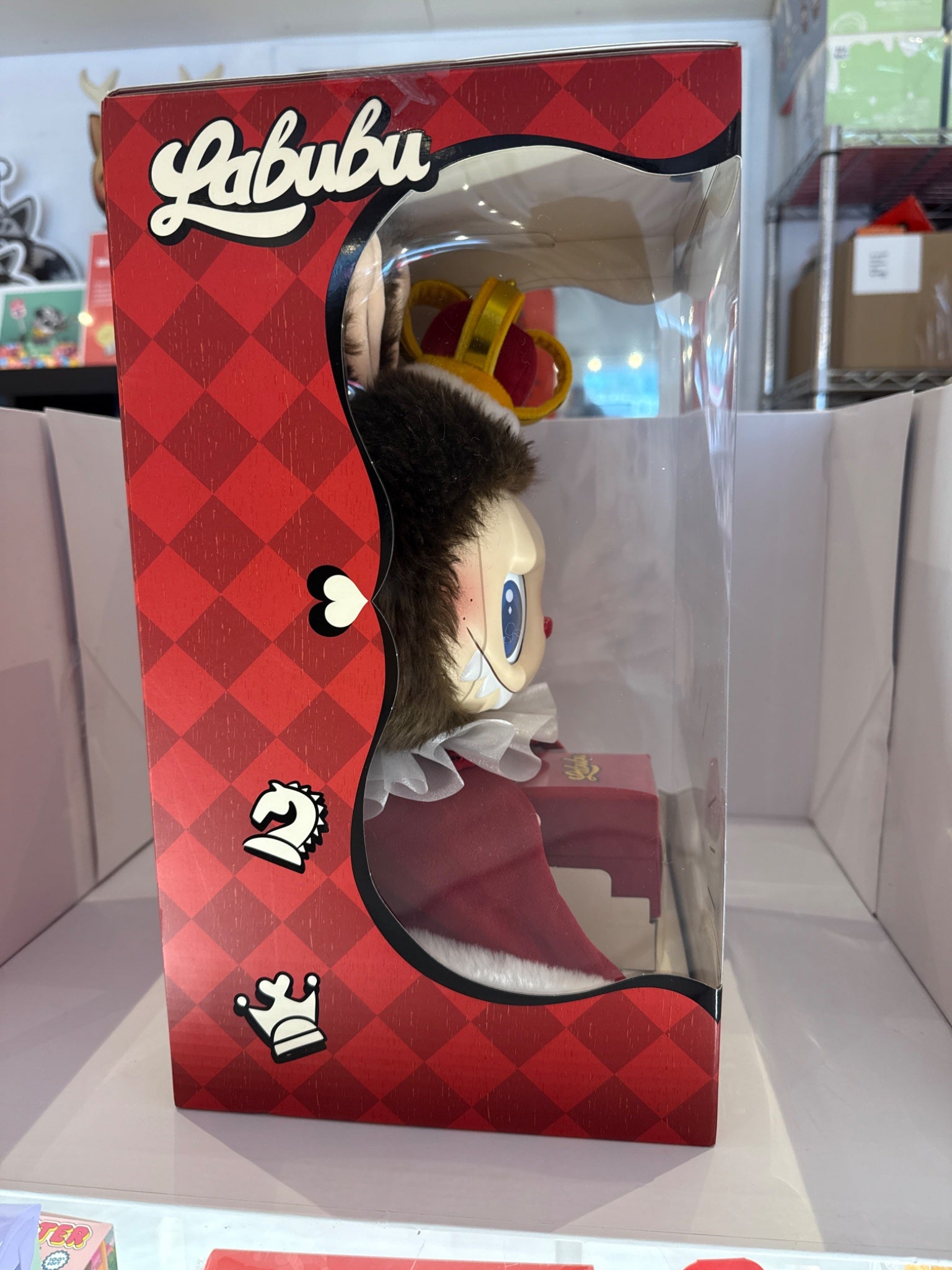 THE MONSTERS Lets Checkmate ラブブ　Labubu THE MONSTERS LET'S CHECKMATE SERIES-VINYL PLUSH HANGING CARD