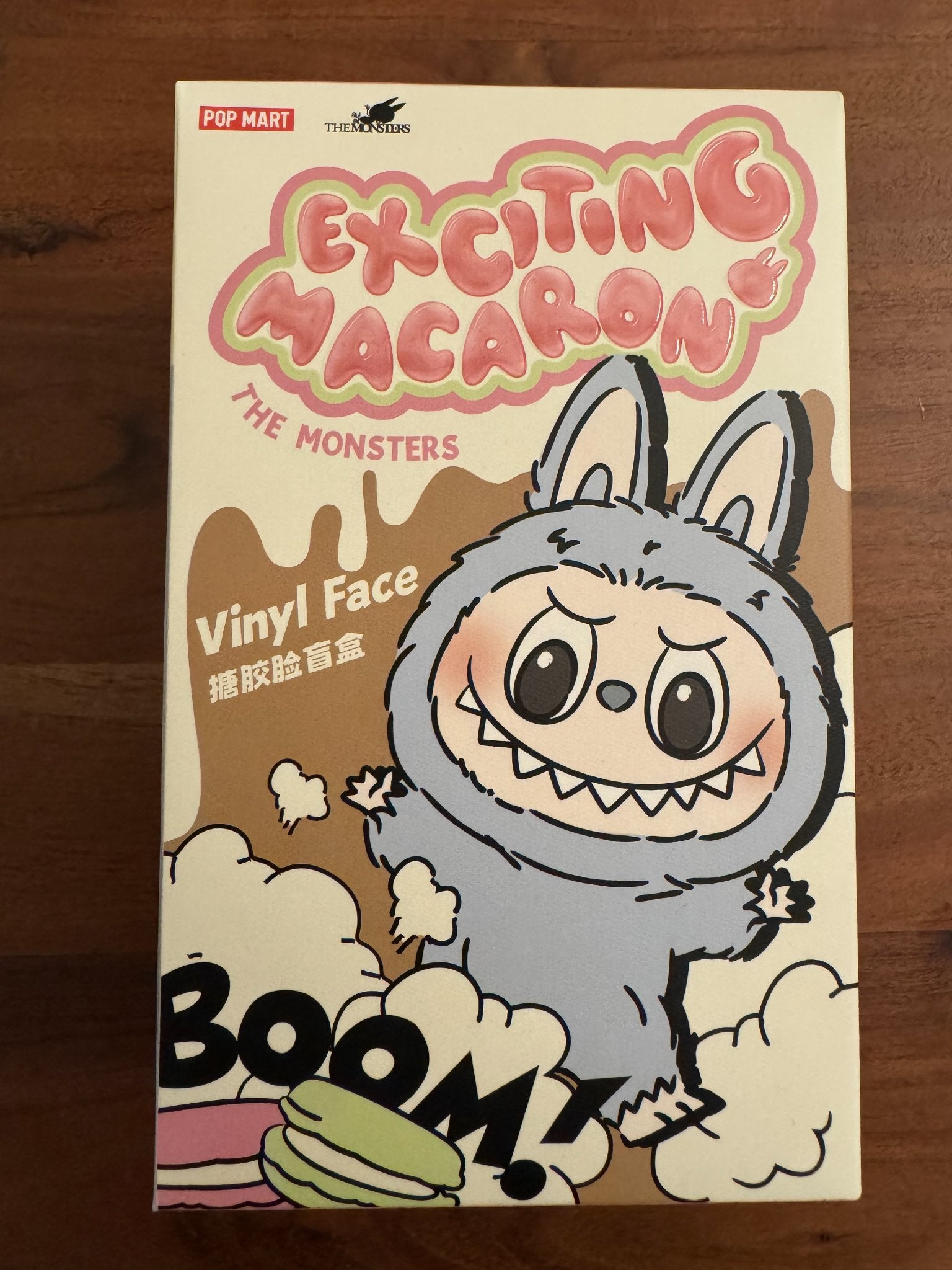 Toffee - Labubu The MONSTERS Exciting Macaron Vinyl Face by