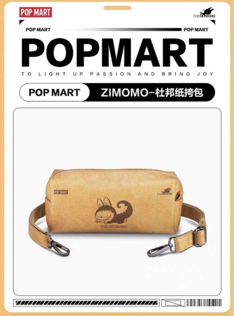 The Monsters Zimomo - DuPont Paper Shoulder Bag - 1