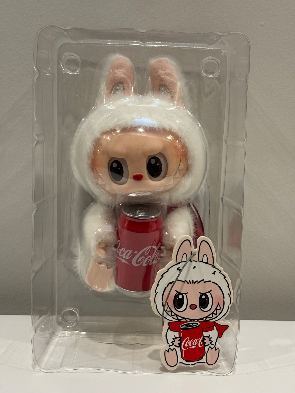 Happy Factor - Popmart The Monsters Labubu x Coca Cola Plush Pendant - 1