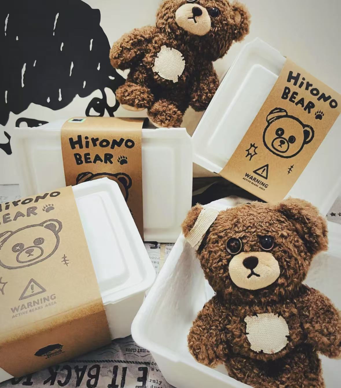 Hirono Bear Plush (ShangHai POP UP LIMITED) by POP MART - 3