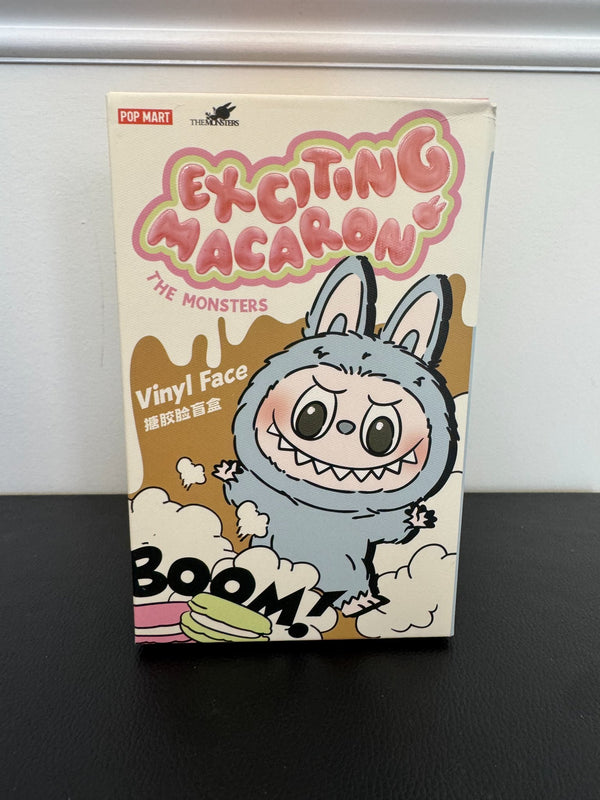 LABUBUラブブ Exciting Macaron soymilk Soy milk - The Monsters LABUBU Exciting Macarons Vinyl Face
