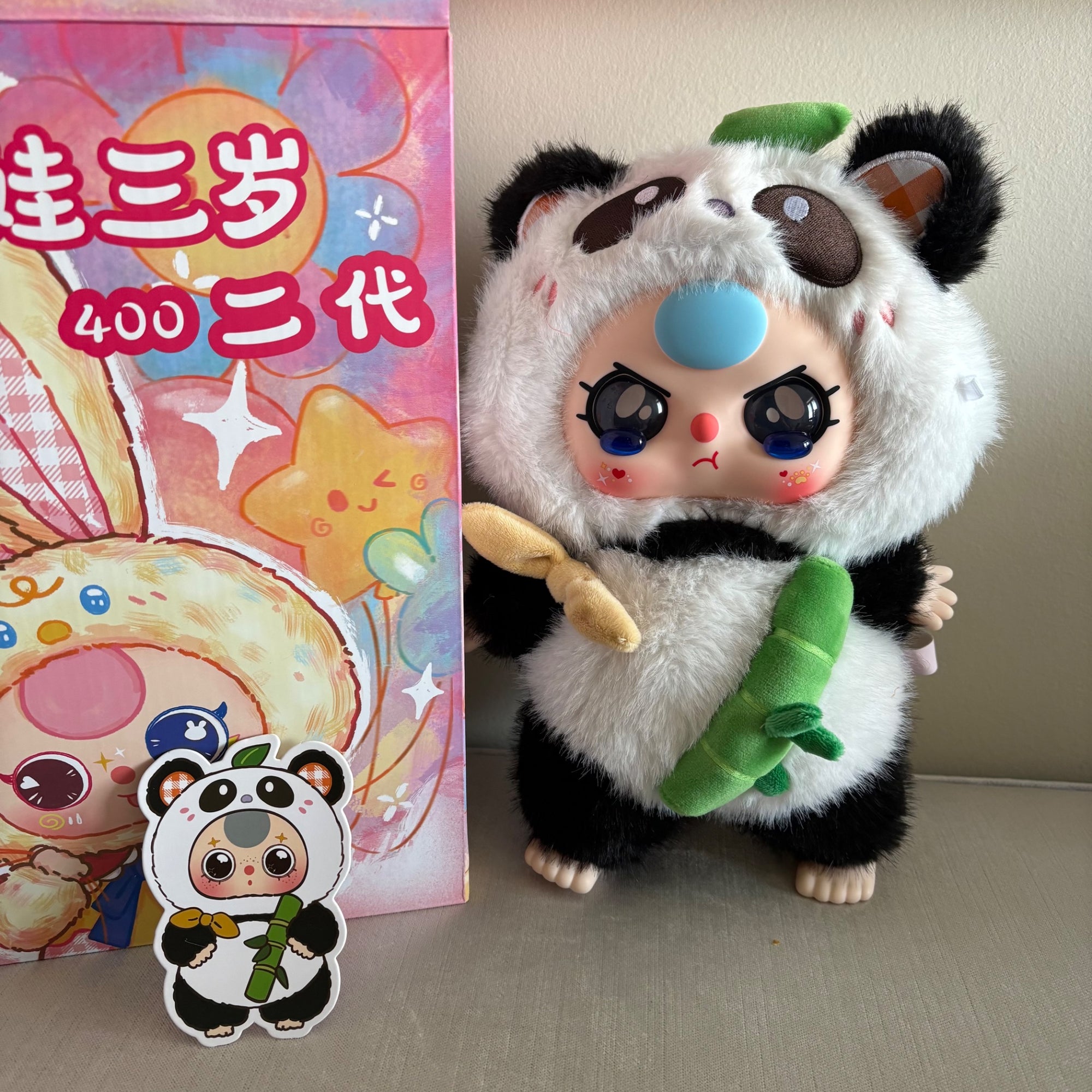 Panda (special crying eyes) - 400% V2 by Baby Three - 1