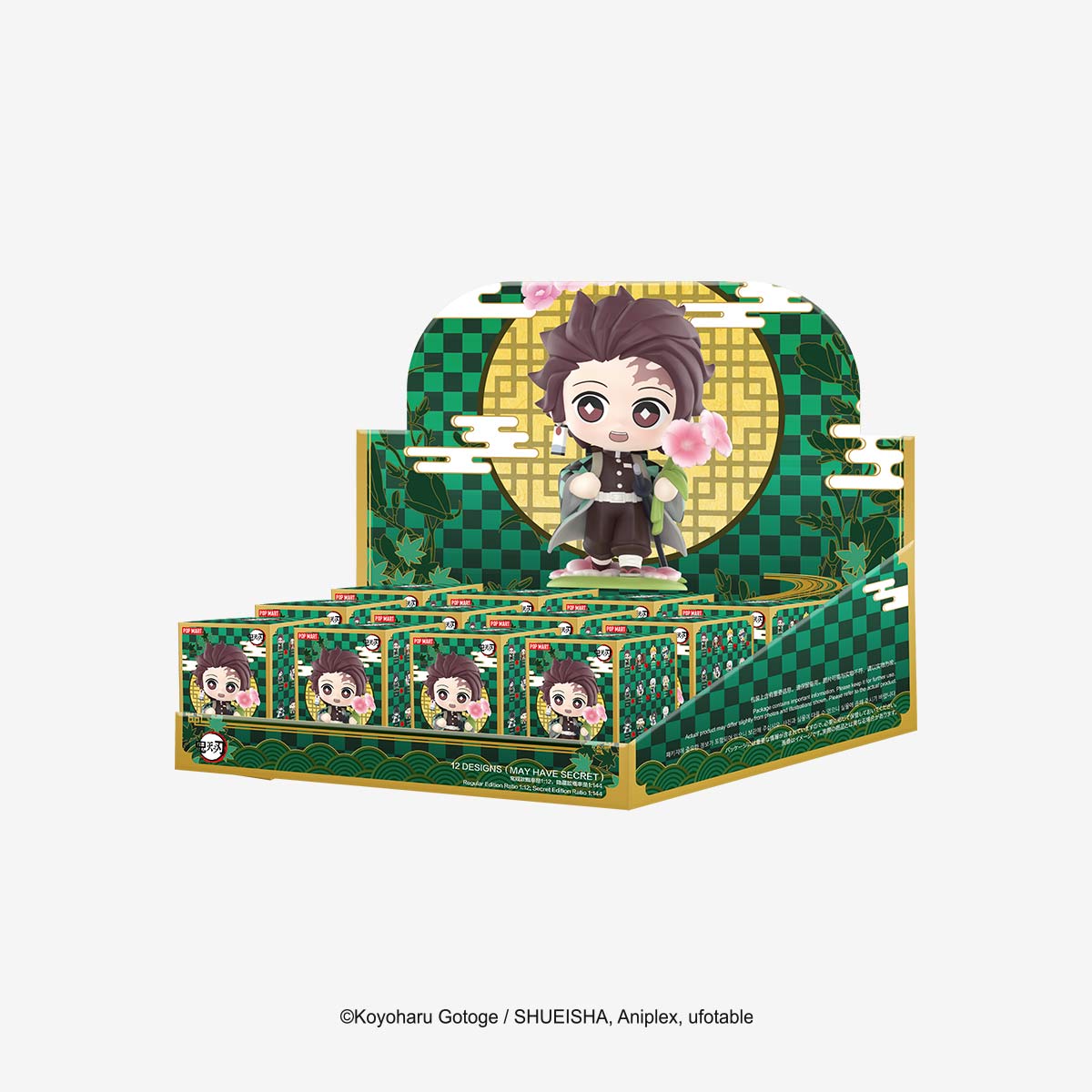 Demon Slayer Flower Series Figures Single Blind Box by POP MART