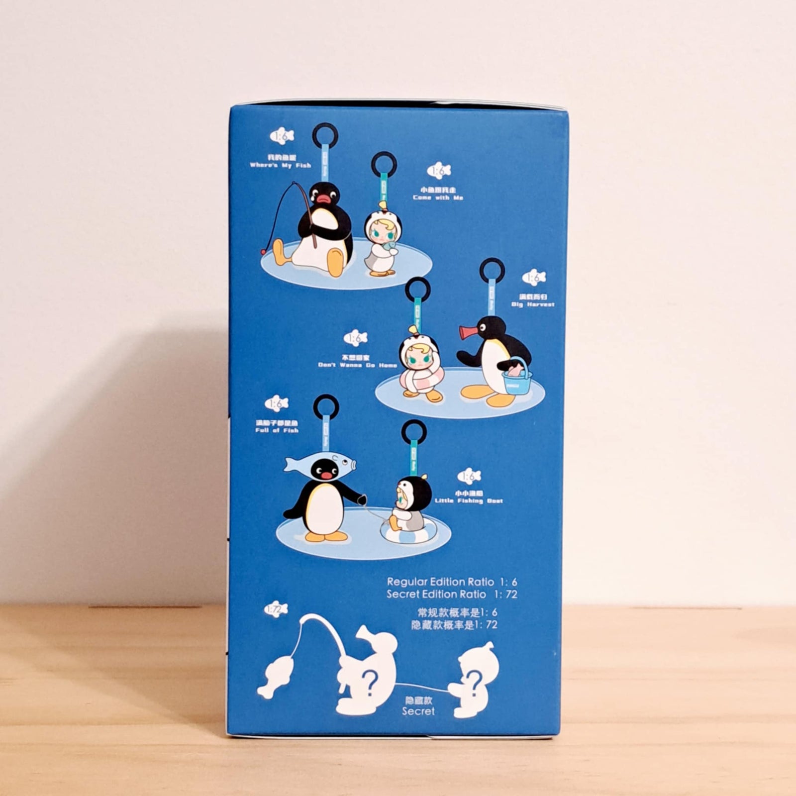 POP MART Baby Molly × Pingu アソートボックス 楽天市場】Baby Molly × Pingu Happy Fishing シリーズ