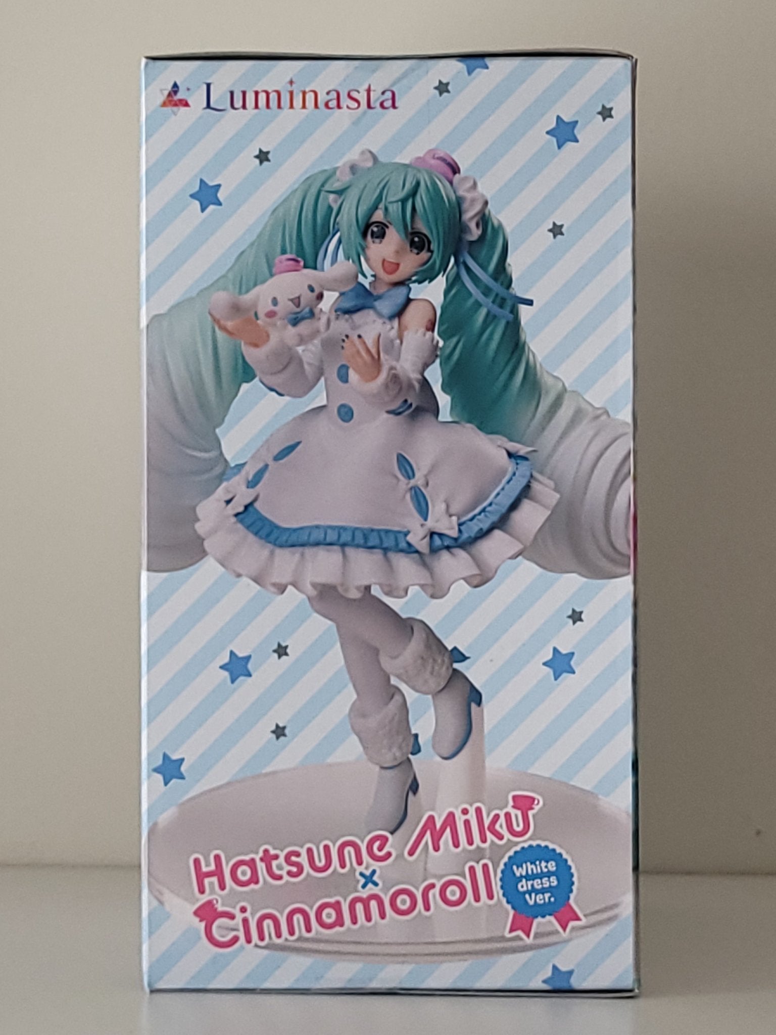 Hatsune Miku ＋ Cinnamoroll Figure (White Dress Ver.) - by
