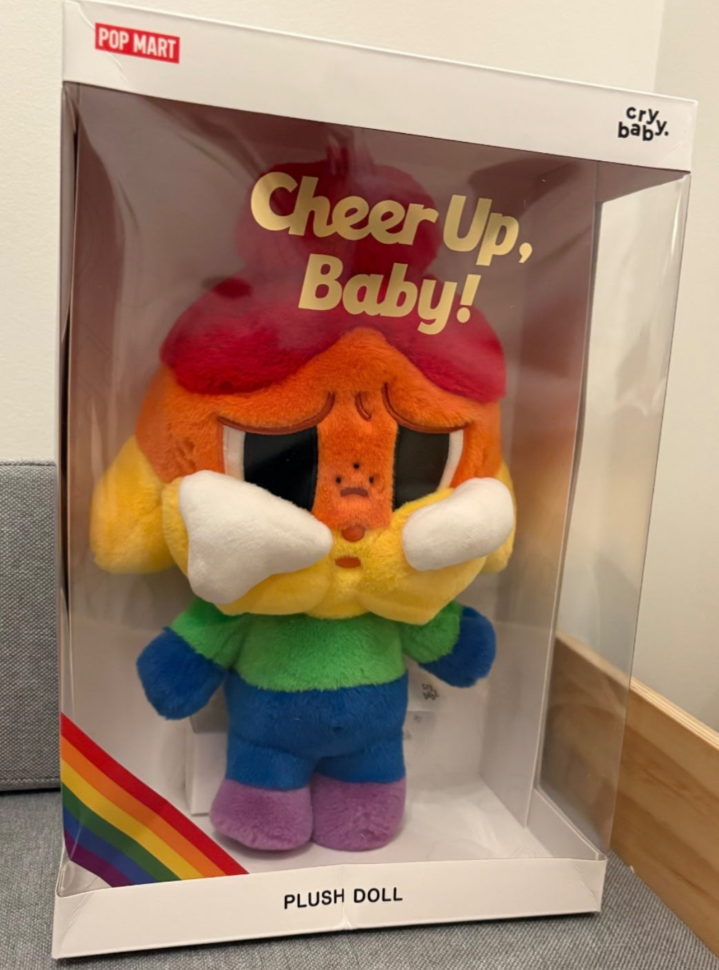 CRYBABY CHEER UP, BABY! SERIES-30cm Plush Doll by Popmart - 1