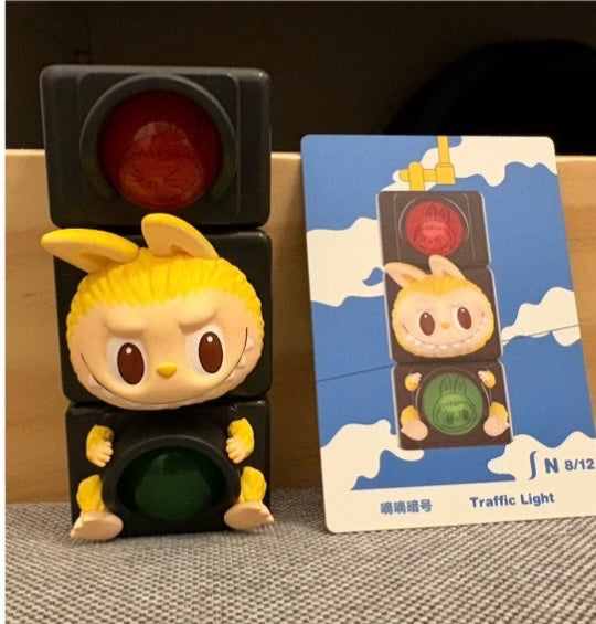 Traffic Light Labubu - The Monsters almost hidden by Popmart