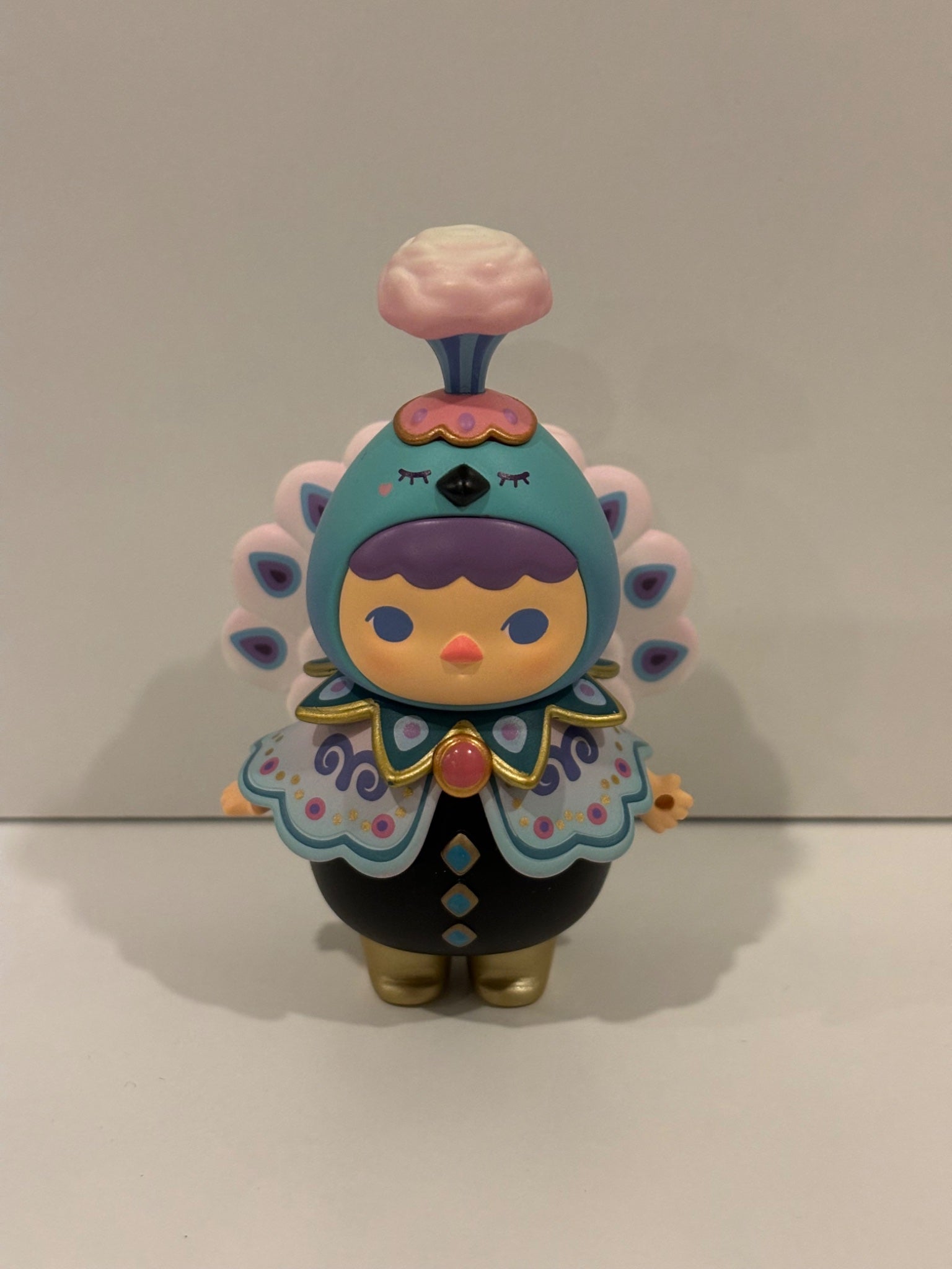 Peacock Baby - Pucky Animal Tea Party Babies