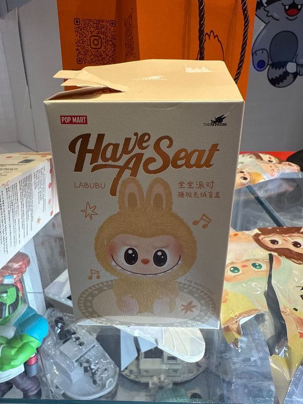 正規品POP MART Have A Seat QUQU LABUBU ラブブ THE MONSTERS - Have a Seat Vinyl Plush Blind Box | Blind