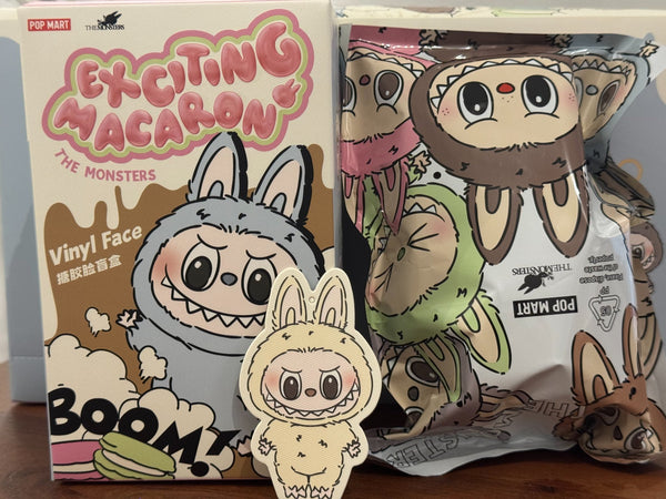LABUBUラブブ Macaron Soymilk pop mart 正規品 ポップマート ラブブ LABUBU macaron soymilk - メルカリ