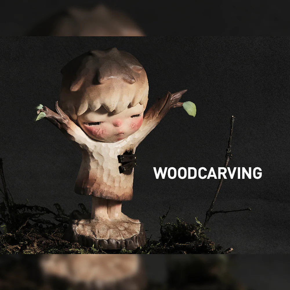WOODCARVING - HIRONO RESHAPE - BY POPMART