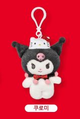 Kuromi - Hanging Plush Hello Kitty 50th Anniversary (Korea Edition) - Sanrio