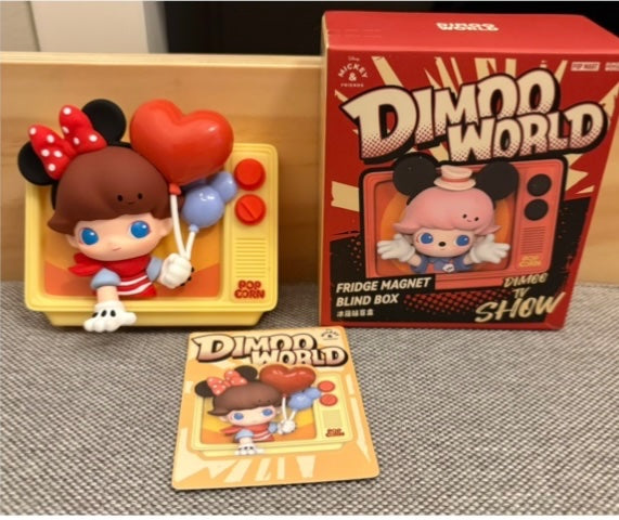 Minnie's Balloon - Dimoo World -Dimoo TV show- Fridge Magnet by Popmart