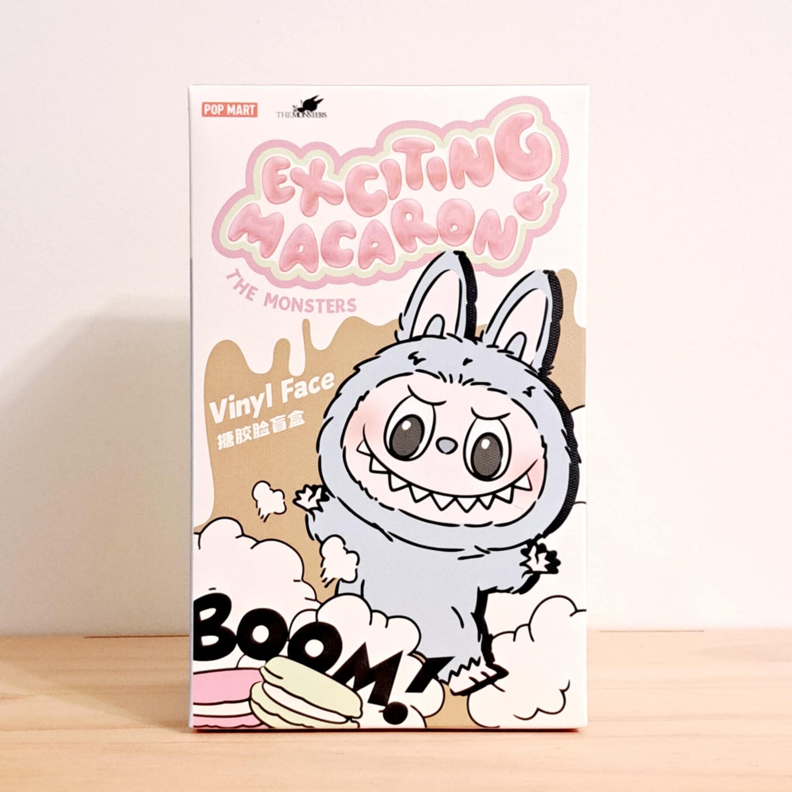 【正規品】LABUBU Exciting Macaron Soymilk Soymilk Labubu (Beige) - The Monsters Exciting Macaron
