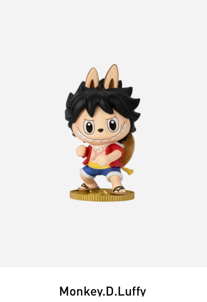 Monkey.D.Luffy - labubu THE MONSTERS ONE PIECE -  popmart