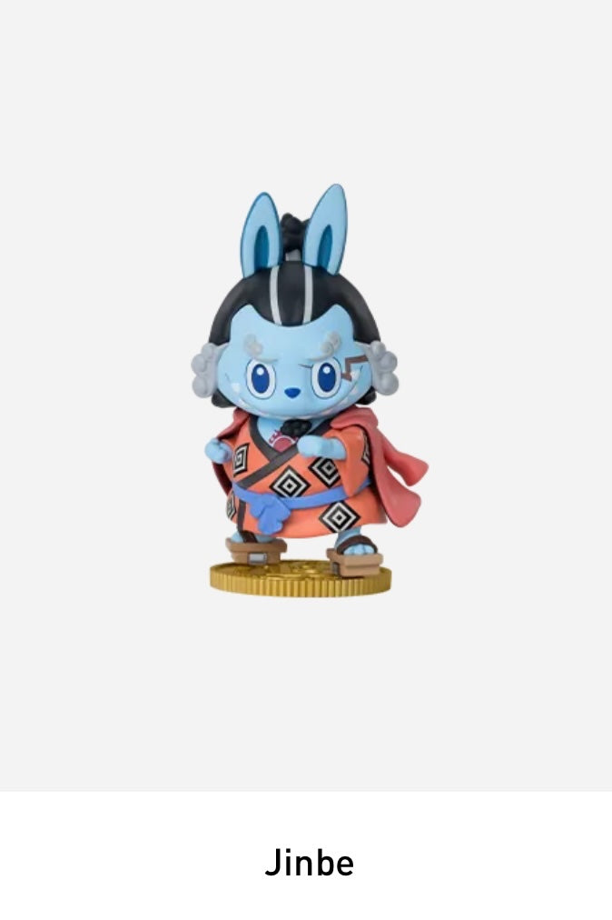 Jinbe - Labubu THE MONSTERS ONE PIECE -  popmart