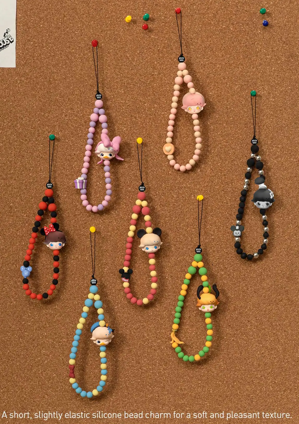 Dimoo World X Disney Series Mobile Phone Charm Single Blind Box