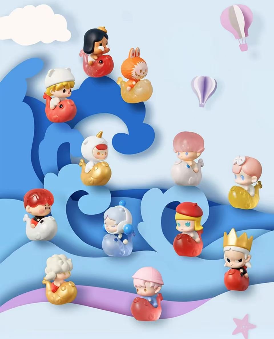 Pop Mart Popbeans Lucky Koi Fish Series Single Blind Bag