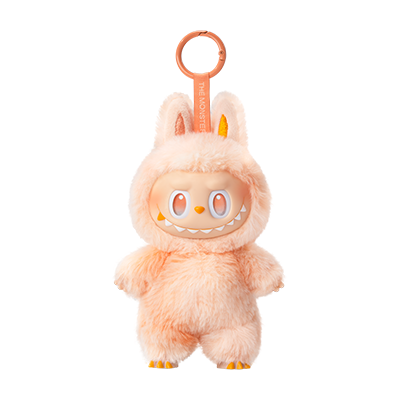 Happiness (Peach) - Labubu The Monsters Big Into Energy Vinyl Plush Pendant - Pop Mart