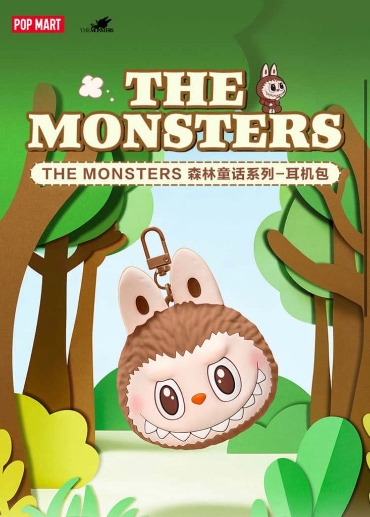 POP MART MONSTERS LABUBU Earphone 2個セット Labubu THE MONSTERS Forest Fairy Tale Series Earphone Case
