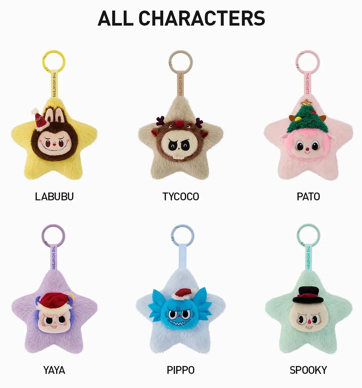 THE MONSTERS Classic Series-Sparkly Plush Pendant Blind Box by POP MART