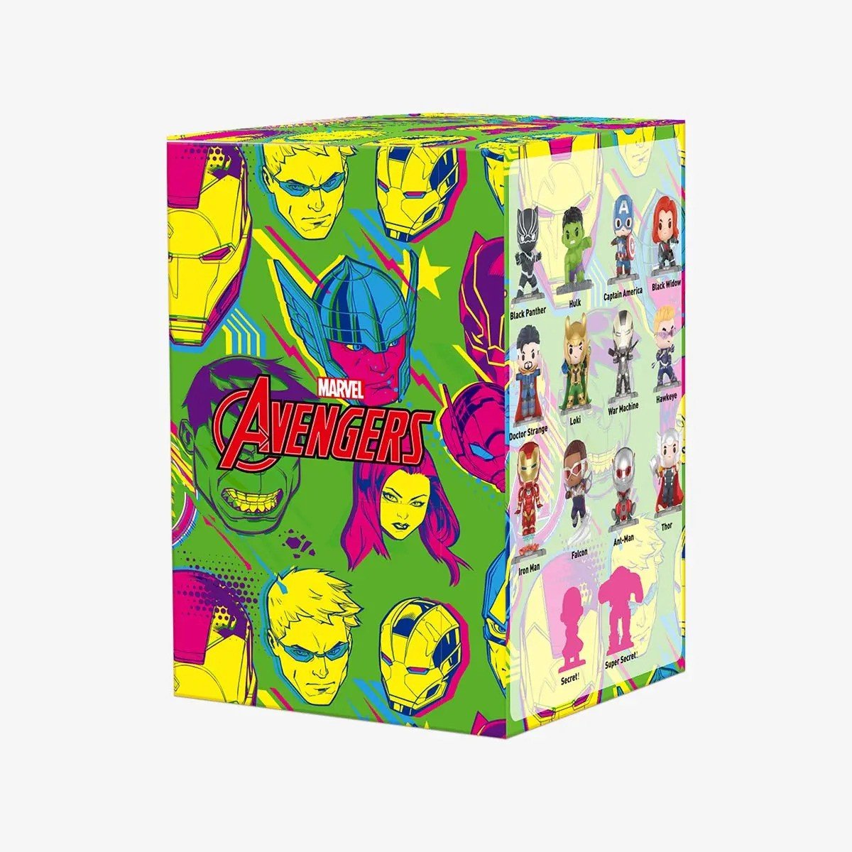 ポップマートMarver The Avengers Seriesアソートボックス POP MART 公式ストア MARVEL アベンジャーズ シリーズ【アソート
