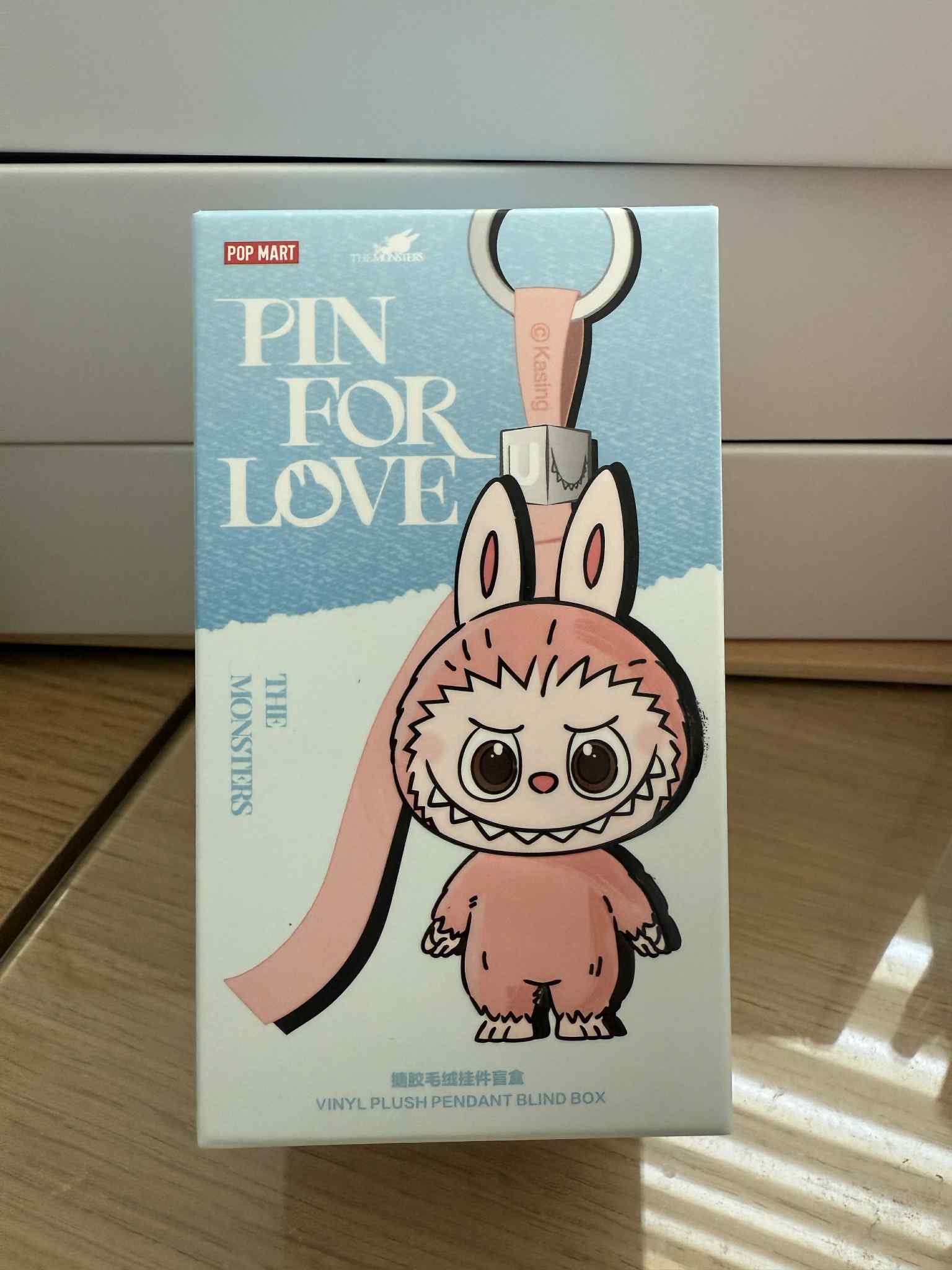 U - THE MONSTERS Pin for Love Series Vinyl Plush Pendant