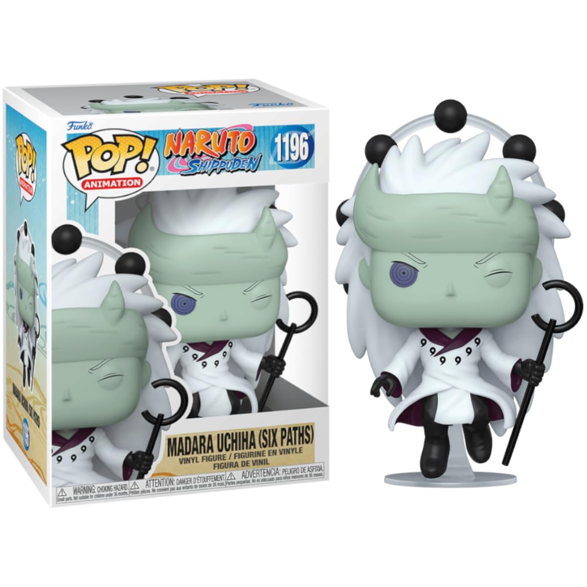 Funko POP! Naruto: Shippuden - Madara Uchiha (Six Paths) #1196 Pop Vinyl Figure