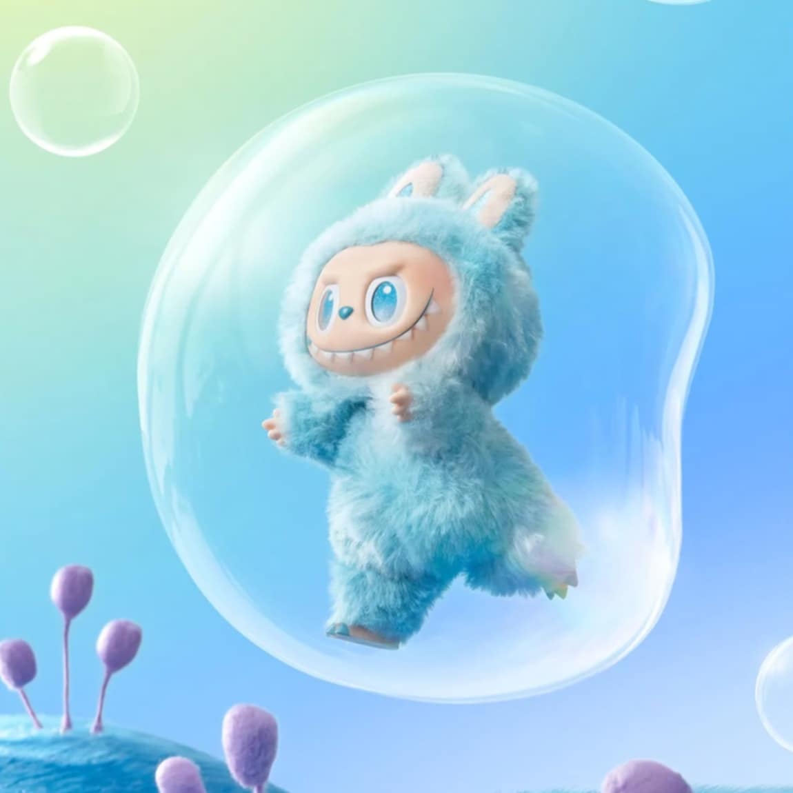 ラブブHOPE LABUBU Hope Labubu (Blue) - The Monsters Big Into Energy Vinyl