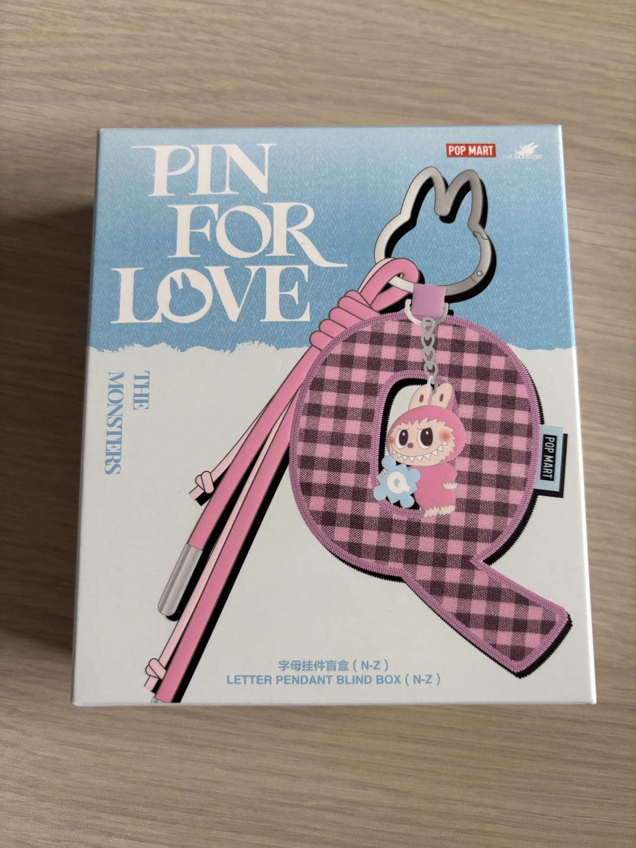 R_POP MARTラブブ PIN FOR LOVE THE MONSTERS POP MART THE MONSTERS Labubu Pin for Love Series-Vinyl Plush