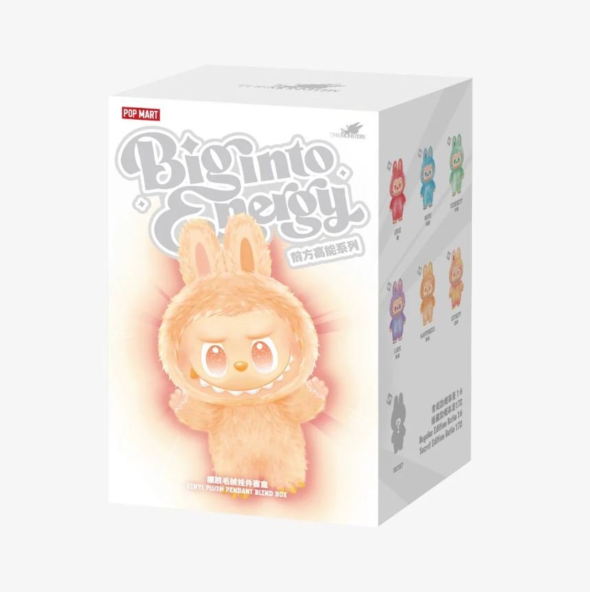 The Monsters Big Into Energy Vinyl Plush Pendant Blind Box - Pop Mart